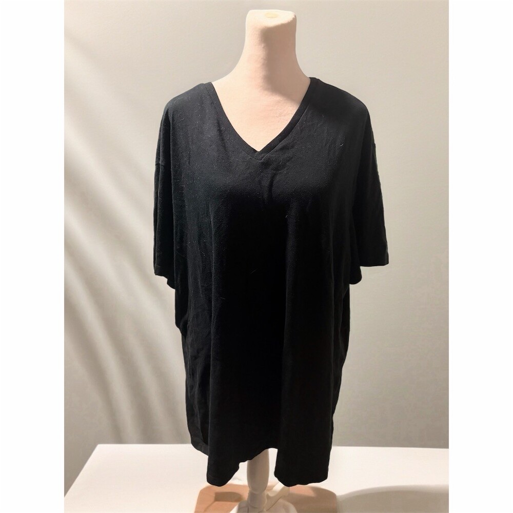 Goodfellow & Co Lyndale Tee Men's T-Shirt Size 2XL Black V-Neck Short